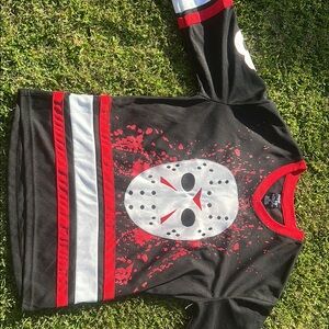 Jason Voorhees Hockey Jersey - Friday the 13th.  Unisex Adult Small